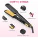 JYD Pro Flat Iron Hair Straightener & Curler 2-in-1 | Nano Titanium 10 Adjustable Temps for Professional Styling - Buy Online on GoSupps.com