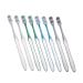 Kombiuda 8st toothbrush to reduce tooth stains Brushing teeth bristle toothbrush reusable toothbrush head toothbrush children's toothbrush travel small toothbrush pp large head