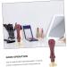 AUTSUPPL 1pc Dispensing Plate Tool Espresso Hand Tamper Eyeshadow Tamper Tool Copper Copper Head Brown - Buy Online on GoSupps.com