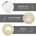 COHEALI 1 Set Travel Bottle Travel Size Makeup Sub Bottling Travel Essentials Toiletries Airless Pump Jar Travel Soap Bottle Travel Containers for Toiletries Lotion Pp Storage Bottle White - Buy Online on GoSupps.com