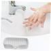 Amosfun Ceramic Soap Dish Soap Plate Stand Soap Storage Organizer Porcelain Soap Dish Sink Drain Ceramic Soap Container Portable Soap Storage Bath Sponges Nordic Ceramics White Tray - Buy Online on GoSupps.com