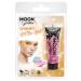 Smiffys Smiffys Moon Glitter Iridescent Chunky Glitter Gel Pink