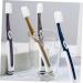 Buy 4pcs Nano Toothbrush Set - Ergonomic Soft Bristle Toothbrushes for Adults & Kids | Miniature Charcoal TPU - Ideal for Pregnant Women | Worldwide Shipping - Buy Online on GoSupps.com