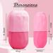 Ice Roller for Face & Eye Puffiness Relief | Enhance Natural Glow | Reusable & Leak-Proof Design | Blossom Pink - Buy Online on GoSupps.com