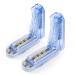 2 PCS Pill Cutter - Pill Splitter for Cutting Small Pills or Large Pills in Half with Safety Blade,Safety Blade Guard Medicine Slicer,Medication Vitamin Divider Cutting Drugs Cleanly (Blue)