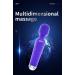 NARLO Upgraded Vibrate Wand Massager - 5 Patterns, 10 Speeds, Waterproof - Luminous Purple - Buy Online on GoSupps.com