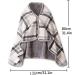 Plush Sleeveless Blankets -Thickened Wheelchair Shawl with Buttons Super Soft Plush Multipurpose Cape Blanket for Patients Elders Cold Weather - Buy Online on GoSupps.com