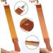 DanNuo Straight Razor Strops with Dual Leather Strops and Sharpening Stone - Barber Hair Removal Shaving Sharpener - Buy Online on GoSupps.com