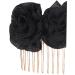 Housoutil Wedding Hair Accessories Hair Clip Wedding Decor Hair Pin Bridal Flower Clip Cloth Flower Hairpin Bridal Barrette Decorate Hair Comb Makeup Bride The Flowers - Buy Online on GoSupps.com