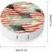 Buy Bagea-Ka Vintage USA American Flag Contact Lens Case - Eye Care Kit with Mirror Tweezers & Solution Bottle for Travel & Home - Buy Online on GoSupps.com