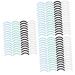 FRCOLOR 240 Pcs Eyelash Curler Strip Eyelash Beauty Supplies Eyelash Curler Silicone Cushions Hair Curler Curlers Hair Rollers Gluesticks in Bulk Hair Kripper De Filler Refill