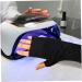 Healeved 8 Pairs Nail Gloves Fingerless Gloves Uv Anti Fingerless Gloves Uv Rays Gloves Uv Gloves for Gel Nail Lamp Black Fingerless Gloves Women Gloves for Nails Anti Gloves Manicure Nylon - Buy Online on GoSupps.com