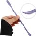 Healeved 3pcs Small Tip Scraper Skincare Tiny Spatula Mini Spatula Silicone Bottle Scraper Violet - Buy Online on GoSupps.com