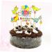 TOPBATHY 22pcs Cupcake Decorations Cake Toppers Decorate Insert Card Cartoon Dinosaur Eggs - Buy Online on GoSupps.com