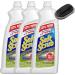 3pk Soft Scrub ' All Purpose Scrub Cleaner with Bleach Cleanser 36 Fl Oz EACH + Bonus: (1) Emery Sponge Wipe Magic Wipe With Handle
