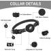 JARDILIFE 2-Pack Airtag Cat Collar Refective Collar for Cat with Safety Buckle and Waterproof Air Tag Holder Cat Airtag Collar Compatible with Apple Airtag for Kittens and Puppies-Black&Black - Buy Online on GoSupps.com