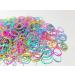 Bellure 3000 Pcs Multi Light Colors Small Elastic Hair Bands Rubber Bands For Hair Mini/Tiny Hair Elastics Bands Elastic Hair Ties Hair Bobbles For Women and Girl (Multicolour 3000 pcs) Multicolor (light colors)