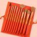 Soft Bristle Makeup Brush Set - 11 Pieces Beauty Tools for Flawless Application - Ideal for Blush & Loose Powder - Buy Online on GoSupps.com
