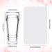 6-Piece Clear Silicone Nail Art Stamper Kit with Scraper - DIY Nail Stamping Tool Set for Manicure and Nail Decor - Buy Online on GoSupps.com