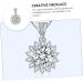 EXCEART 1pc Sun Petal Pendant Jewlery Necklaces Necklace Parts Diy Pendant Diy Materials Accessories Grace - Buy Online on GoSupps.com