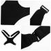 VILLFUL Belt Holder Shoulder Rest Brace Support Belt Posture Band Black Polyester - Buy Online on GoSupps.com
