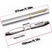 Buy Mini Slim Pen Reading Glasses - Portable Clip Case Compact Metal Frame Eyeglasses (Black 2.75X) International Shipping Available - Buy Online on GoSupps.com