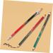 SOESFOUFU 12pcs Lip Liner Eyeliner Eyebrow Pen Waterproof Lip Liner Pencil Eyeliner Black Wooden - Buy Online on GoSupps.com