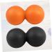 GLEAVI 2pcs Yoga Ball & Muscle Roller Set | Lacrosse & Peanut Massage Balls for Back Relief - International Shipping Available - Buy Online on GoSupps.com