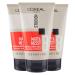 L'Oréal Paris Studio Line Matt&Messy Fibrous Paste Matte Effect Wild Look Hold 8 Ultra Strong - 3 Bottles of 150ml