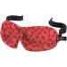 Buy 9.5 Red Hibiscus Leaf Adjustable Unisex Sleeping Mask - International Shipping Available - Buy Online on GoSupps.com