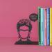 Buy Balvi Frida Bookend - Black Decorative Figure 17 cm | Stylish Iron Book Holder for International Shipping - Buy Online on GoSupps.com