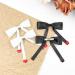 Limtula Sweet Ballet Bowknot Hairpins Duckbills Hair Clip Barrettes French Side Pin for Lady Elegant Hair Styling Accessories Black - Buy Online on GoSupps.com