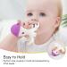 Shop Mombella Octopus Baby Bite Toy - Soft Silicone Teether for 6-18 Months Perfect Gift for Soothing Gums Purple Violet - Buy Online on GoSupps.com