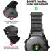 Shop 22mm Black Nylon Bracelet for Garmin Fenix 7/6 Pro/5 Velcro Strap for Epix 2/Forerunner 945/955 - Ultralight & Durable - Buy Online on GoSupps.com