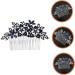 Angoily Dark Blue Hair Comb Glitter Hair Accessories Rhinestone Barrettes for Women Bridal Headdress Rhinestone Hair Comb Girl Hair Clips Hair Combs Zinc Alloy Wedding Wig Bride - Buy Online on GoSupps.com
