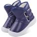 LACOFIA Toddler Snow Boots | Anti-Slip Rubber Sole | Waterproof & Warm | 6 UK Child | Navy Blue - Buy Online on GoSupps.com