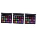 TOVINANNA 3pcs 15 Eyeshadow Pallet Eye Shadows Eye Shadow Palettes Eyeshadow Eyeshadow Powder