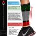NV Compression 365 Footless Compression Stockings & Calf Sleeves for Sports - Ideal for Running Cycling Triathlon Gym & More - Black L - Buy Online on GoSupps.com
