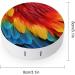 Buy Parrot Feather Print Contact Lens Case | Stylish & Travel-Friendly Lens Care Box - Buy Online on GoSupps.com