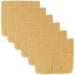 Comfy Cubs Muslin Spitting towels 6 set large 100% cotton hand washcloth 6 layers extra absorbent and soft (turmeric 6-pack) turmeric pack of 6