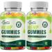 Natural Hemp Gummies High Potency for Pain Sleep Anxiety Relief Edible Gummy Made with Pure Hemp Oil Advanced Extra Strength Low Sugar Gluten Free (2-Pack) 80 Count (Pack of 2)