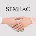 SEMILAC 462 Pink Bubbles Nail UV Gel Polish | Long Lasting and Easy to Apply | Soak off UV/Led | Perfect for Home and Professional Manicure and Pedicure 7 ml - Buy Online on GoSupps.com