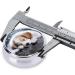 Sleeping Dog Portable Metal Pill Box - Mini 3-Compartment Travel Essential for Small Pills - Buy Online on GoSupps.com