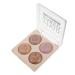 BIUDECO Highlight Eye Shadow Powder Makeup Palette Matte Eyeshadow Korean Eyeshadow Light Blue Eyeshadow