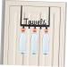 Ciieeo Over Door Towel Rack Hat Hanger Hook Over The Door Hanger Door Towel Hanger Door Hanging No Nails - Buy Online on GoSupps.com