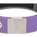 Buy Adjustable Silicone Negative Bracelet - Antistatic Sweatproof & Durable - Purple Stainless Steel Head - Buy Online on GoSupps.com