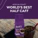 Maud's World's Best Half Caff Ground Coffee - 10oz Bags | 100% Arabica Medium Roast | Solar Energy Produced | California Roasted | Decaf Blend | 1 Pack - Buy Online on GoSupps.com