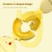 Kids U-Shaped Soft Silicone Toothbrush for Age 2-6 | 360 Oral Teeth Cleaning | Yellow Cake Design - Buy Online on GoSupps.com