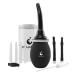 TopQuaFocus 420ml Enema Bulb Kit Large Shower Bulb for Men Women Colon Cleansing Feminine Care Extra Large Enemas Black