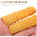 Veemoon 100pcs Nitrile Anti-Static Finger Cots - Protective Finger Sleeves for Ultimate Finger Relief | Portable Yellow Finger Covers 6.5x2.5cm - Buy Online on GoSupps.com